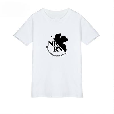 2026 EVA Neue Welt Evangelion Ling Boli Neue Theaterversion NERV Logo Weiches T-Shirt Rundhals Kurzarm Eltern-Kind Neu