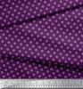 Soimoi Japan Crepe Satin Fabric Swimming Ring Small Printed Craft Fabric by the metre 42 Inch