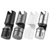 Rotatable Shower Head Holder Bracket ABS Chrome for 18mm-25mm Round Rails