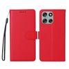 For Motorola Moto G56 5G Case RFID Blocking 3 Card Slots PU Leather Phone Cover with Wrist Strap