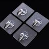 Dopamine No-Drill Super Strong Adhesive Hooks – No-Mark Plastic Hangers, Behind-the-Door Bathroom Suction Cup Hooks