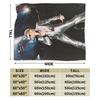 Super Soft Johnny Hallyday Rock legend Throw Fashion Blanket Premium Fleece Flannel Lightweight Bed Fashion Blanket Warm Plush Fashion Blank