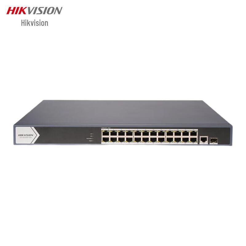 

Hikvision 24-Port Gigabit PoE Switch