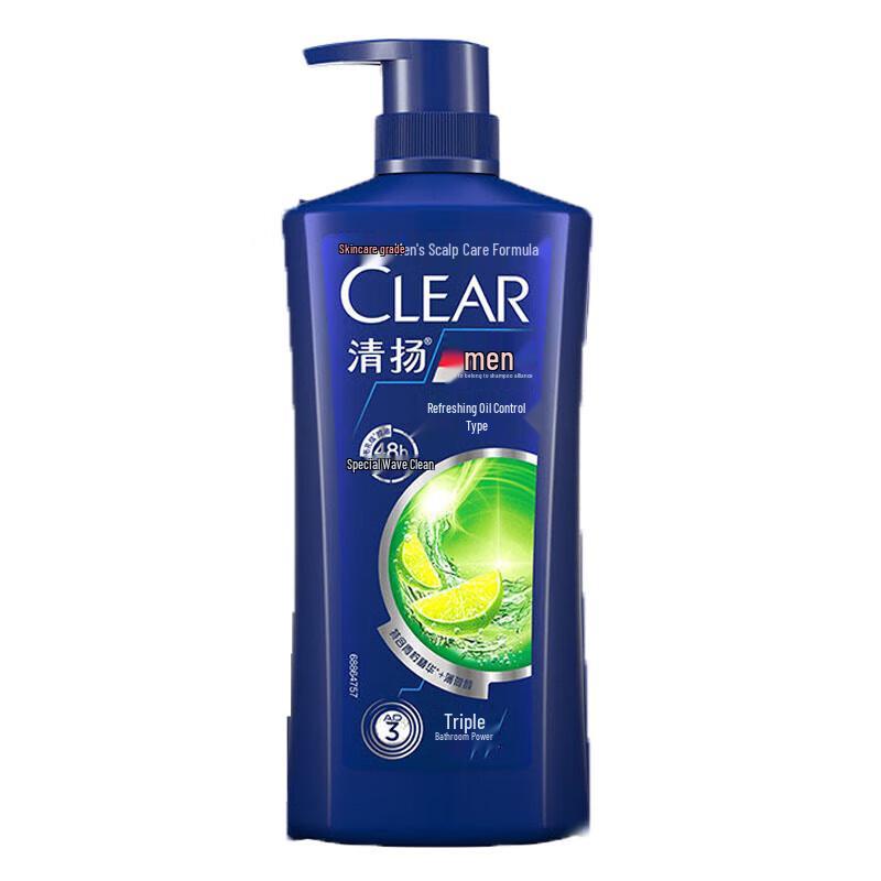 

CLEAR Men s Anti-Dandruff Refreshing Oil Control Shampoo