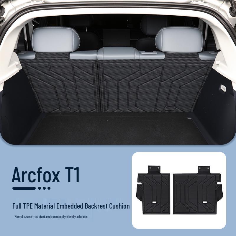 Jihu T1 Trunk Mat - TPE Tail Box Mat for Car Interior Decoration, Fit for 26 Models.