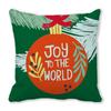 Green plants and flowers pattern series Digital printing short plush pillow covers for car sofa office cushion cover home goods