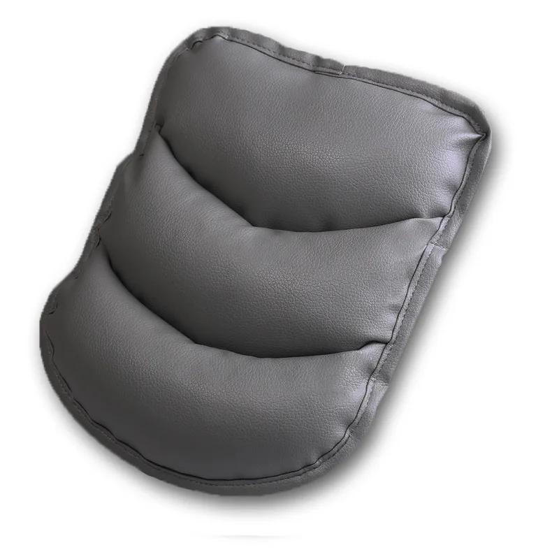 

Car General Armrest Box Pad Leather Soft and Comfortable Car Center Armrest Booster Pad Extended Elbow Rest Auto Accessories сірий колір