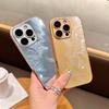 Premium jednokolorowe etui na telefon z gazy piórkowej pasujące do iPhone 16 Pro Max 15 14 Plus 13 12 Pro z osłoną ochronną na obiektyw