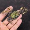 Multi Fire Labradorite Pendant Copper Wire Wrapped Pendant Handmade Gemstone Pendant Unique Copper Jewelry Bird Pendant Gift For Anniversary