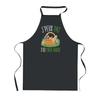 Kitchen Apron - PLANETEE - I Can't Picnic - Black - 90x60 Cm - Printed In France