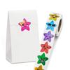 100-500PCS New Star Stickers Cartoon Stickers Small Packaging Roll Pack Rolling Stickers Thank You Lables