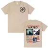 Rapper Abraham Mateo Album Merch Tshirts Unisex Women Oversized Vintage Hip Hop Pop Music T Shirt Male Comfort 100 Cotton Tshirt