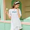 FILA Original Colorful Fashion Simple Classic Retro Large Logo Sports Trendy Casual Versatile Comfortable Loose Short Sleeve T-Shirt F51U619102FTQ