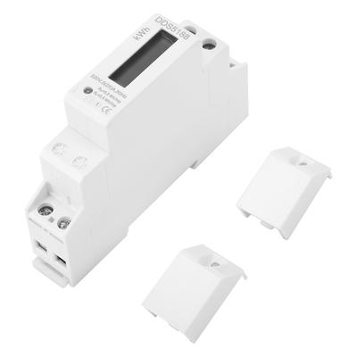 220V DDS5188 LCD Digital Din Rail Electric Meter 525A For Kilowatt Hour Kwh Meter