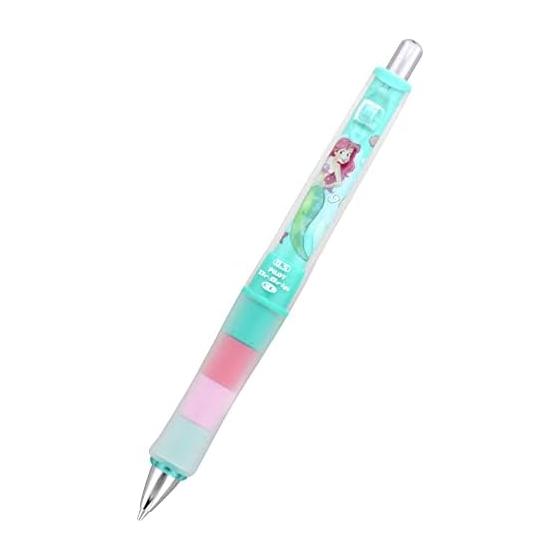 Sun-Star Stationery Disney Dr. Grip Mechanical Pencil 0.5mm Ariel S4481615 with Shake-to-Write Mechanism and Interchangeable Ring Grips