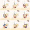 Cartoon Guardian Tales Anime Keychain Double Sided Acrylic Figures Key Chain Ring Pendant Accessories Women Men Jewelry Gift