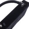 Prada One Handle Handbag Vintage NERO Black Velor Women Used