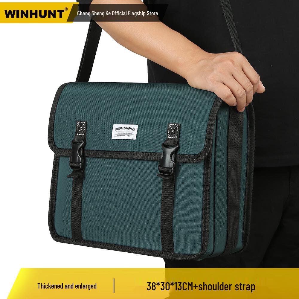 

Electrician s Multi-Functional Canvas Tool Bag for Construction and Repairs