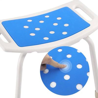 Waterproof Shower Bench Cushion Folding Bath Stool Pad for Bath Seat Chair Non Slip Padded Shower Stool Seat Mat for Bathroom