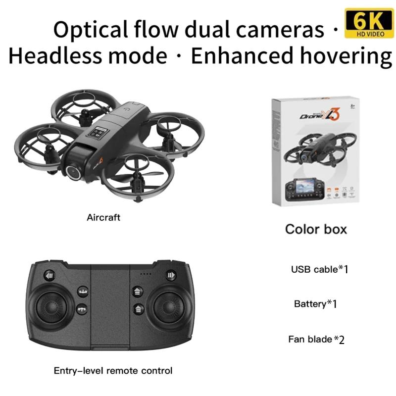 YL3 Mini With LED Foldable Drone GPS 8K HD Dual Camera Brushless Motor Obstacle Avoidance Foldable Quadcopter Dron RC Toys Gifts