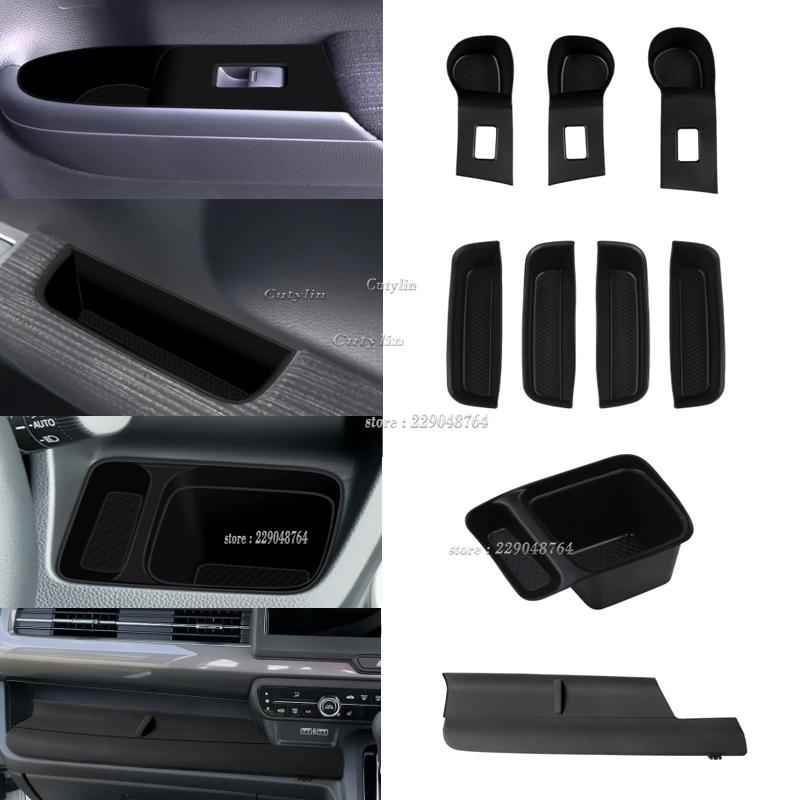 For Honda N-WGN -2025 Silicone Central control Storage water cup holder cover copilot car door window switch protector