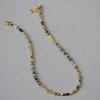 Colorful Tourmaline Heart Necklace - Japanese & Korean Inspired High-End Design