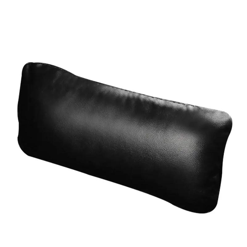 SEAMETAL Leather Knee Pad for Car Interior Pillow Comfortable Elastic Cushion Memory Foam Leg Pad Thigh Support Car Accessories