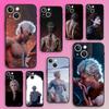 B-Baldurs Astarion G-Gates Etui na Telefon Dla iPhone 16,15,14,13,12,11,Plus,Pro Max,XS,X,E,SE,Mini Miękki Silikon Czarna Pokrywa