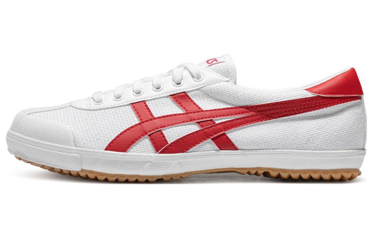 ASICS TSG 110 Sport Shoes White Red 1203A317-100 40