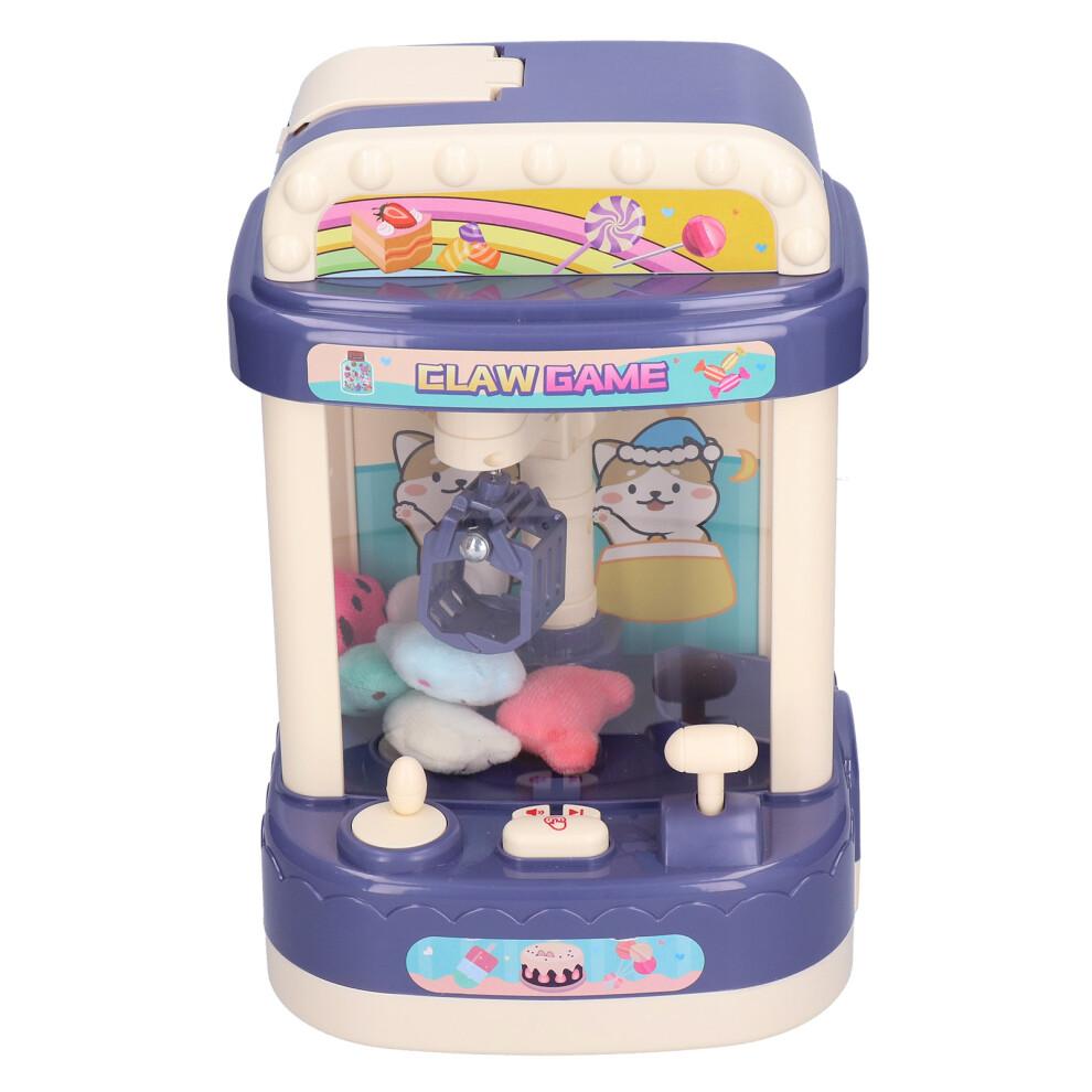 Party Entertainment Claw Machine, Kids Toys Vending Machine Gumball Prize Game with Light Function, Sensory Toy for Hand Eye Coordination and Motor