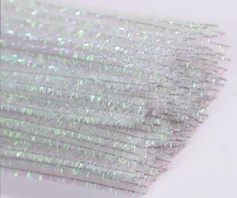 Sparkle Glitter Pipe Cleaner Twist Stick for DIY Children's Crafts