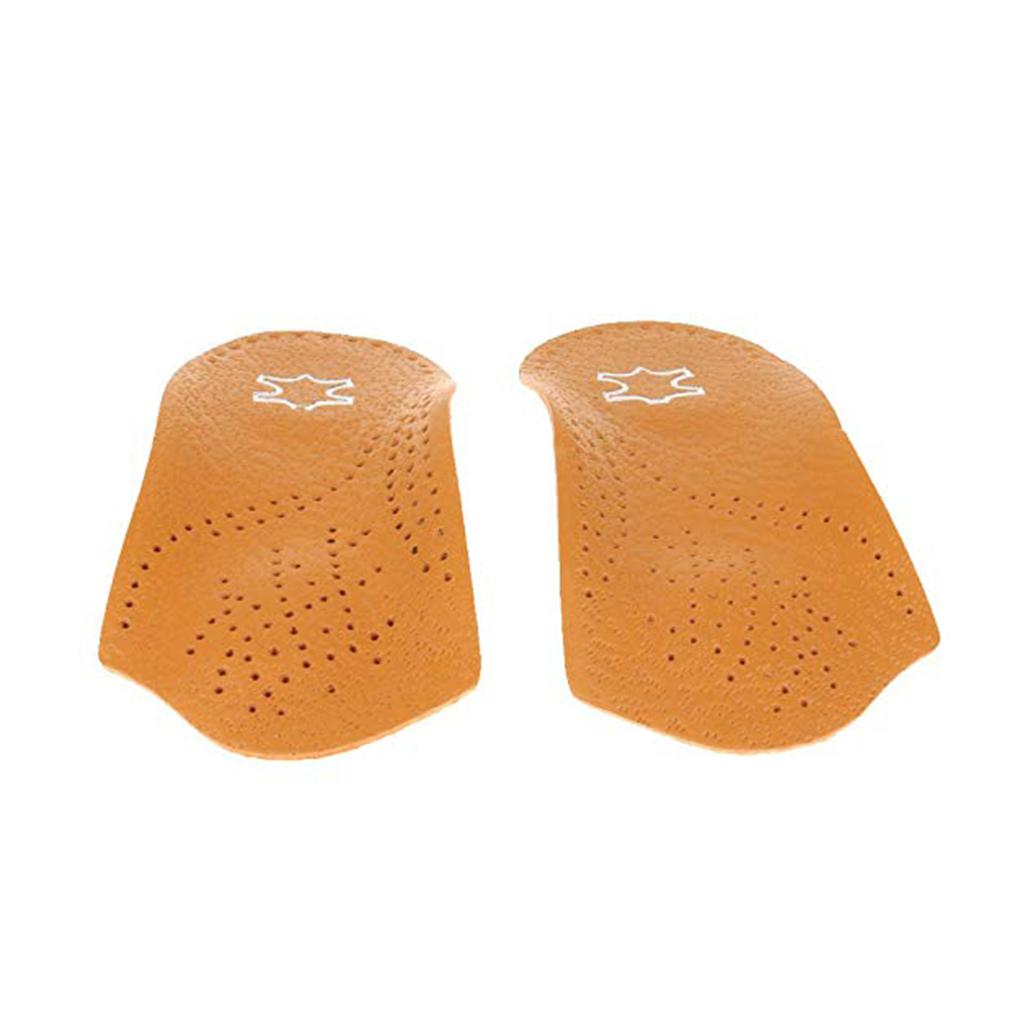 Imitation Leather Arch Half Pad Flat Foot Arch Foot Insole For Men And Women