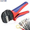 YFP-04B Parallel Crimp Pliers: Automotive Wiring Harness Spade Terminal Connector (6.3/4.8/2.8)