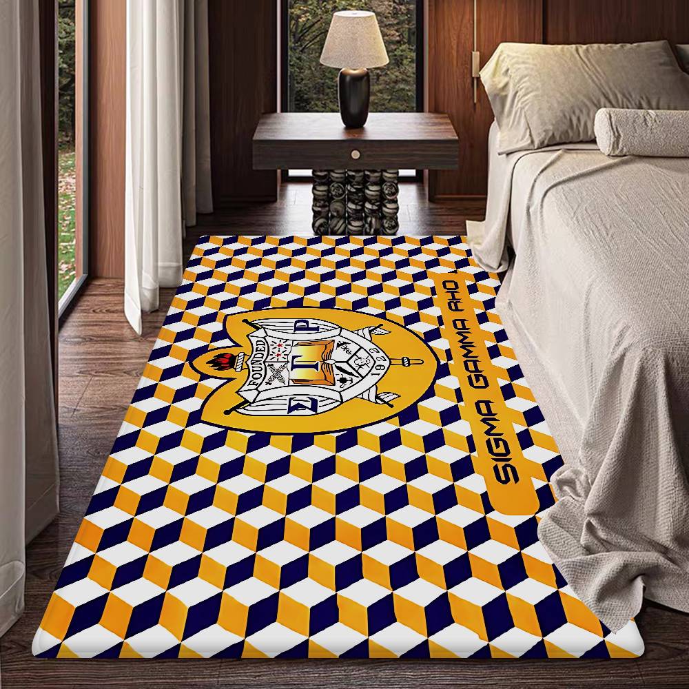 Sigma Gamma Rho Floor Mat Kids Room Bedroom Decoration Balcony Anti-Slip Doormat Living Room Welcome Rug