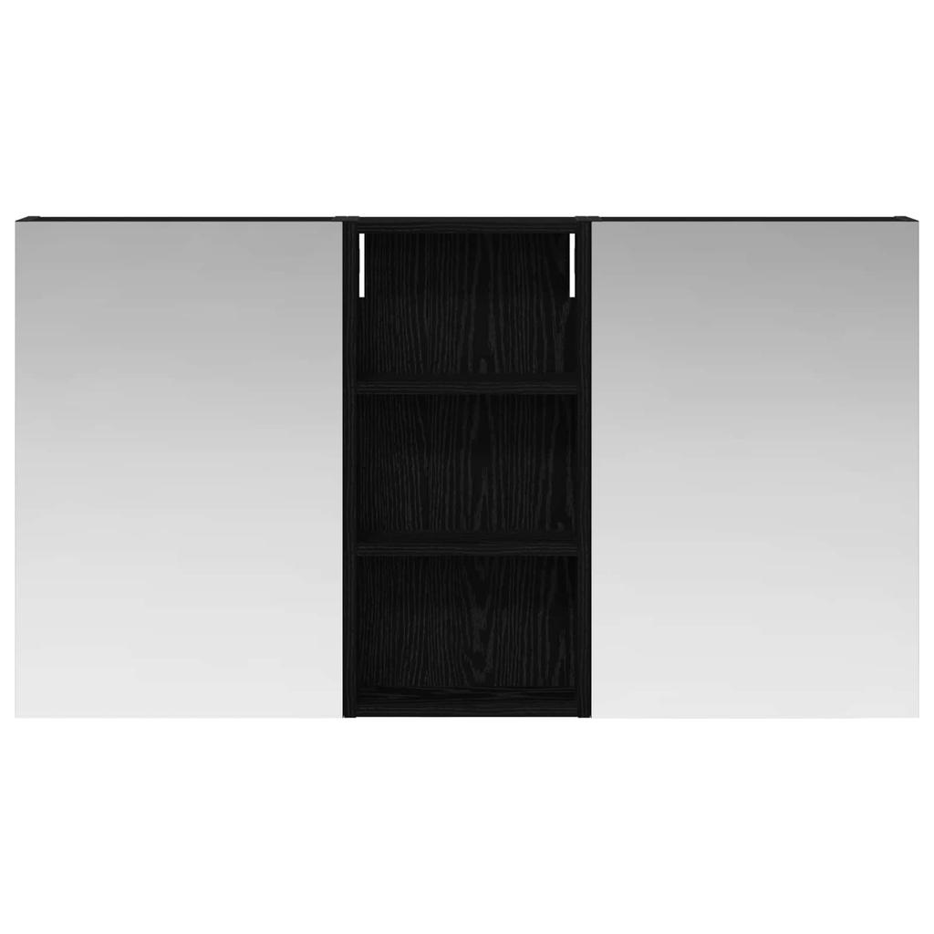Bathroom Cabinet Set 3 Pcs 110 X 10.5 X 60.5 Cm Particleboard