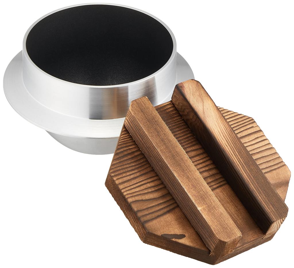 Yamashita Kogei Pot with Wooden 1 55688000 Lid, Large, Cup,