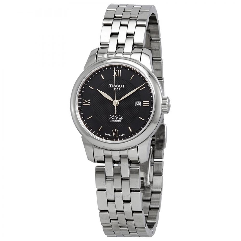 

Tissot Жіночий годинник Le Locle з чорним циферблатом T006.207.11.058.00