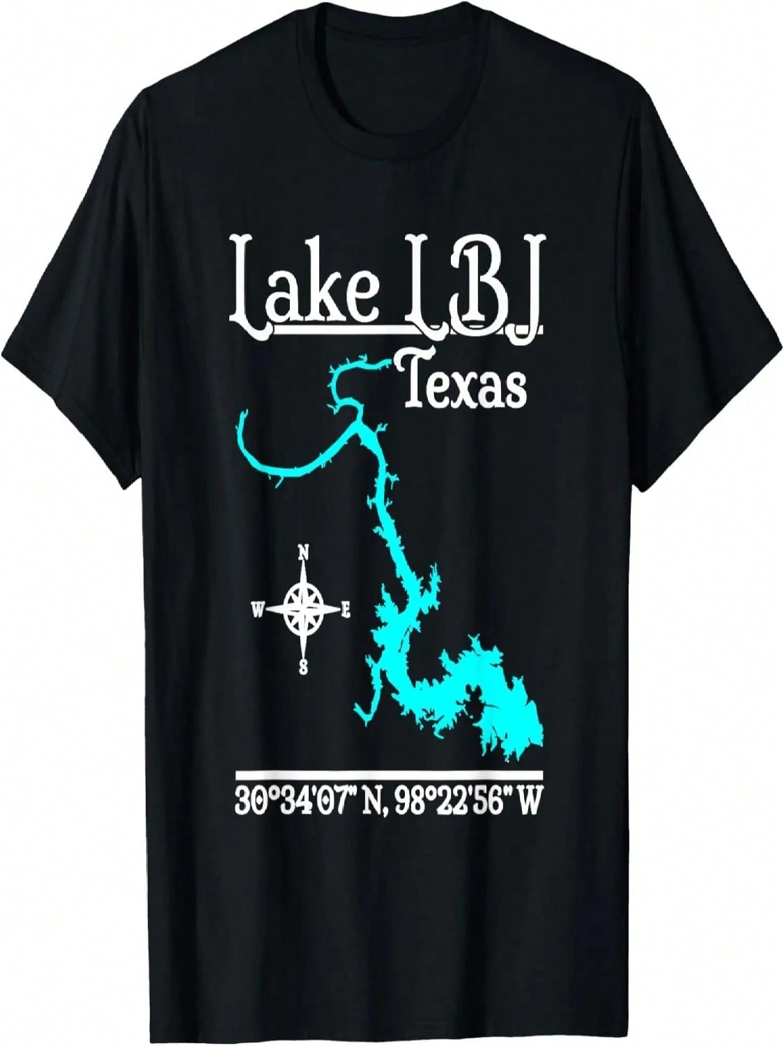 Lake LBJ - Texas T-Shirt S разноцветный