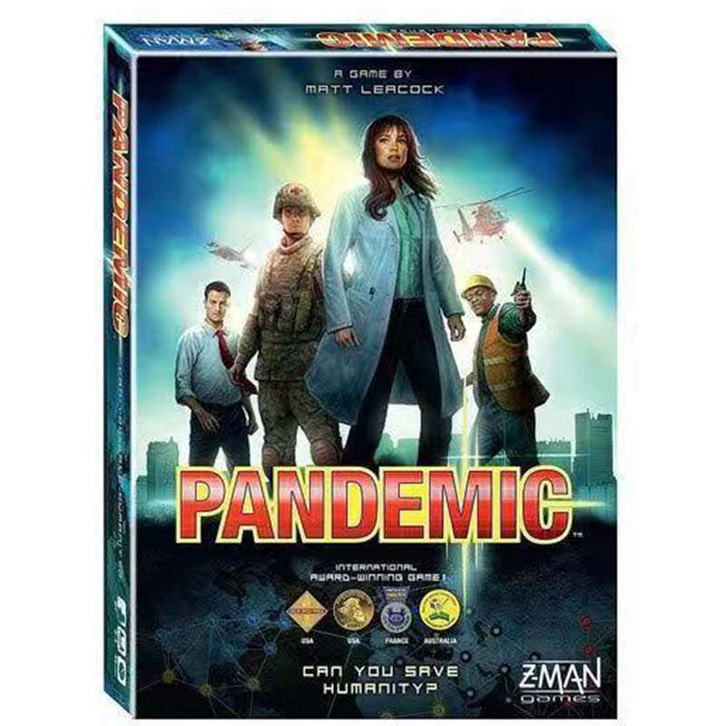

Настольная игра Пандемия Карты Zman Семейные вечеринки Игрушки для действий Интересные подарки