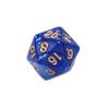 1Pc Durable Pearlized D20 Dice Acrylic 20 Sided Dice For Board Game