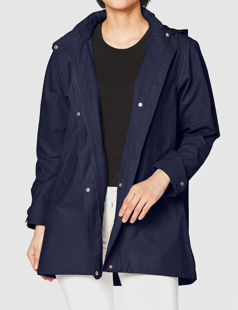 Coat CN Bright Half Coat 8213035 Navy Japanese L to Japanese size [Foxfire] [Jacket] Women's (equivalent L)