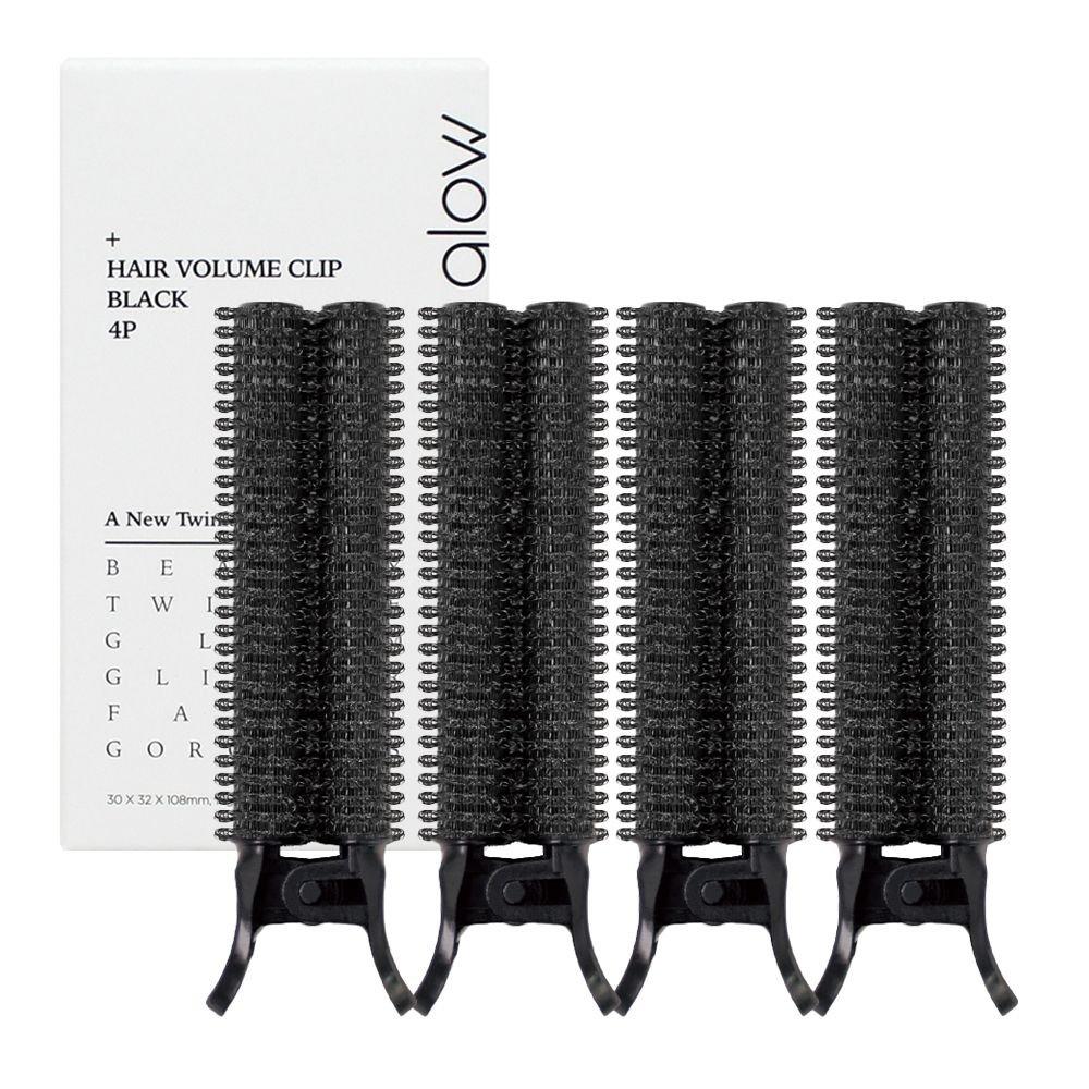 Gloss & Glow Root Volume Up Clip Black 4P