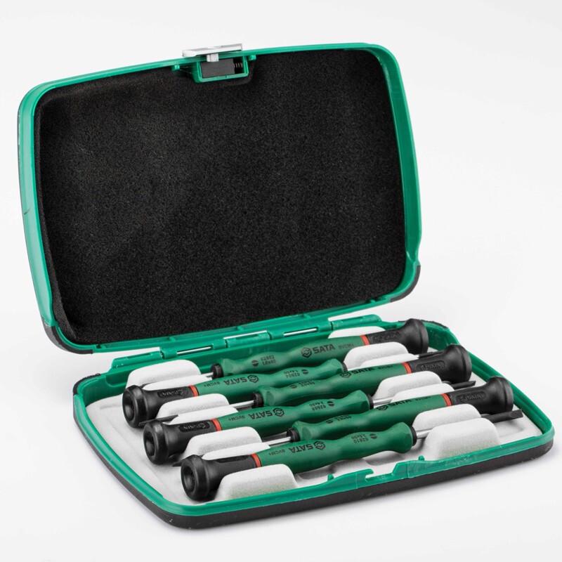 SATA 09311 Precision Screwdriver Set, 6-Piece