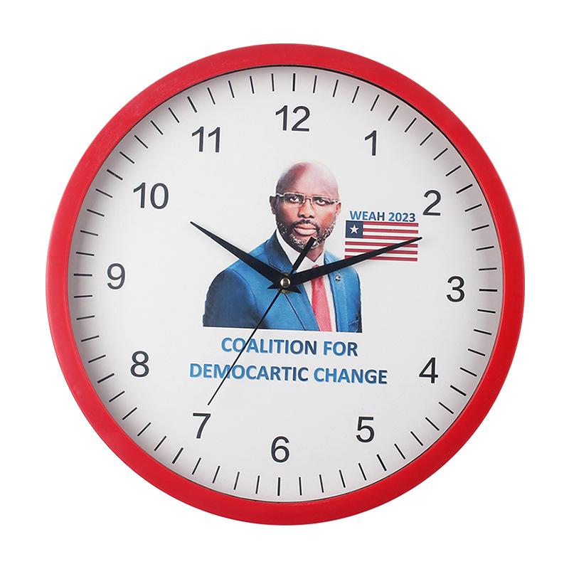 

Clock Wall Clock Living Room Home Wall Clock Simple Modern Bedroom Wall Clock Creative Light Luxury Quartz Clock Atmosphere 5.5 inches [13.5CM]