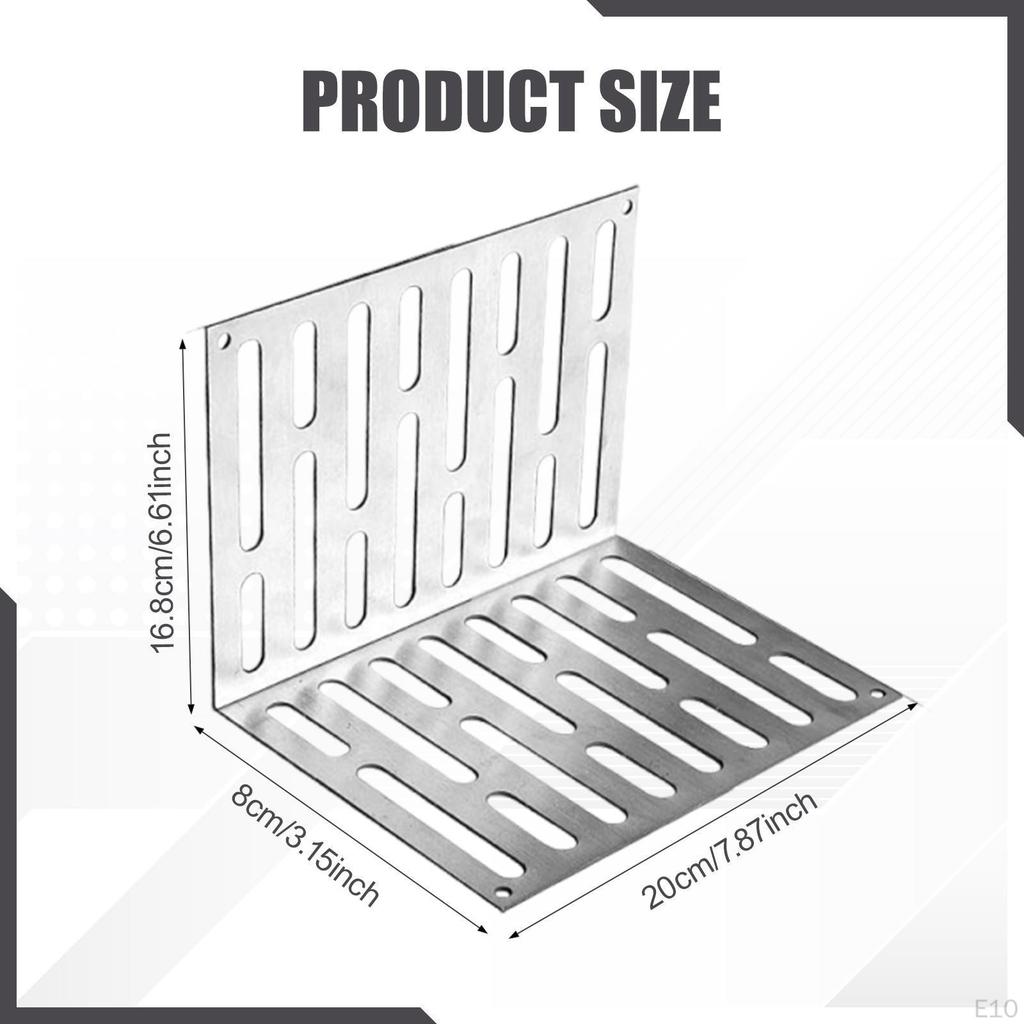 Bathroom Corner Drainage System, Steel Accessories