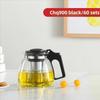 Large Capacity Heat-Resistant Glass Teapot with Filter for Kung Fu Tea
