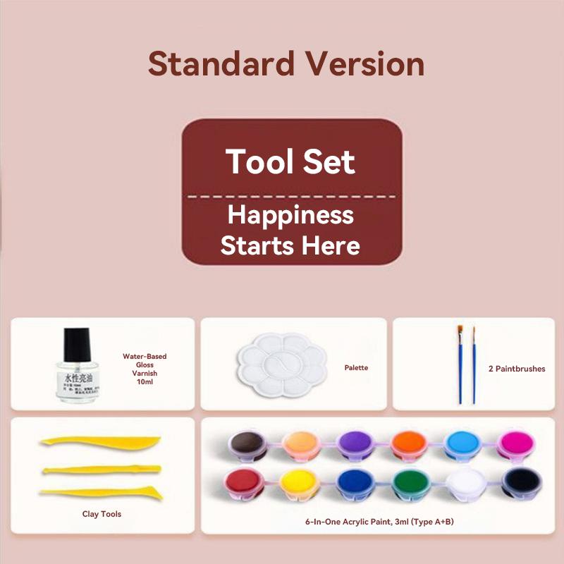 Soft Clay Professional Air Dry Stone Plastic Clay DIY Students Handmade Graffiti Material Sculpture Soil Ceramic Doll Clay