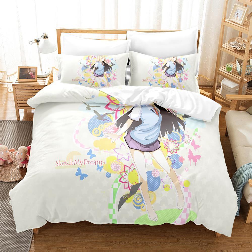 3d Print Anime The Pet Girl of Sakurasou Bedding Set Single Twin Full Queen King Size Bed Set Adult Kid Bedroom Duvet cover Sets