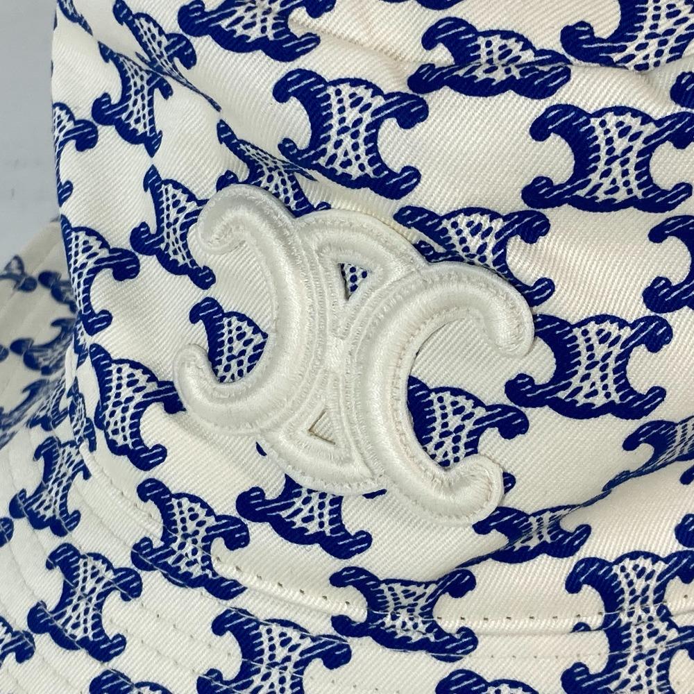 CELINE 2AUE5460U Monogram Triomph logo hat bucket hat bob hat Unused