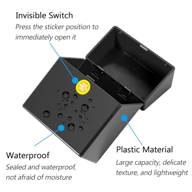 Cigarette Box 50 Thick Cigarettes Large Capacity Cigarette Box Bulk Cigarette Storage Container Cigarette Storage Container